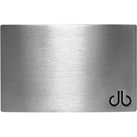 Silver Druh db Classic Block Buckle