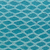 Aqua Snakeskin Leather Belt
