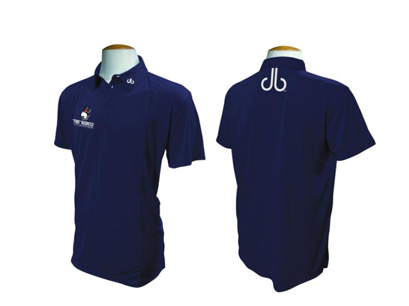 'FORE' branded Druh Polo Shirt - Navy