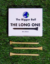 The Bigger Ball - Bamboo Castle Golf Tees - The Long One 83mm