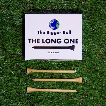 The Bigger Ball - Bamboo Castle Golf Tees - The Long One 83mm