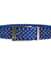 Blue DB Icon Dreave Reversible Belt with Prong