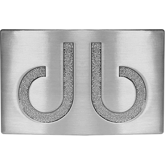 Silver Druh db Classic Buckle