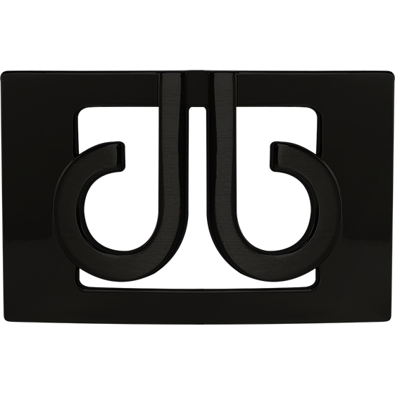 Matte Black db Classic Thru Buckle