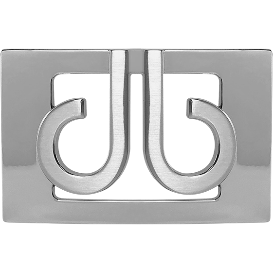 Silver Druh db Classic Thru Buckle