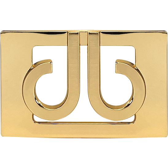 Gold Druh db Classic Thru Buckle