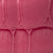 Pink Crocodile Texture Leather Belt