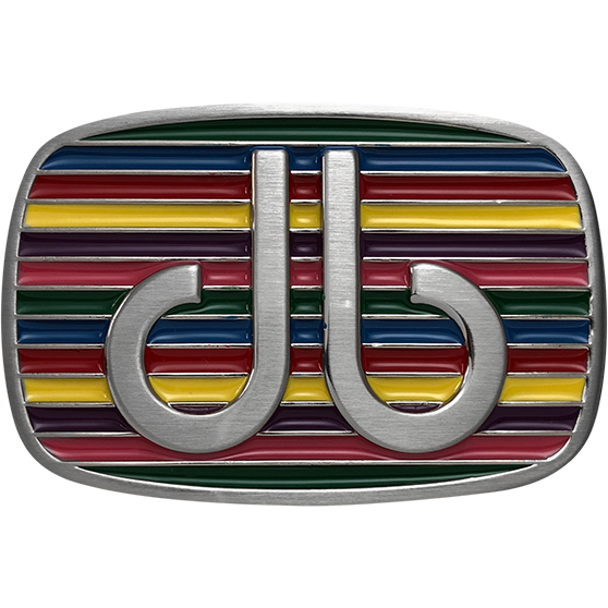 Multi-coloured Stripe Buckle