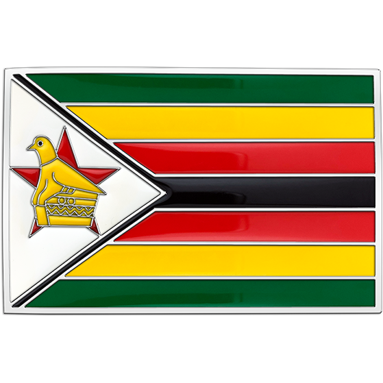 Zimbabwe Flag Buckle