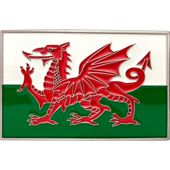 Wales Country Flag Buckle