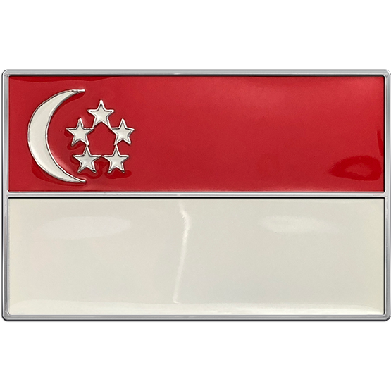 Singapore Flag Buckle