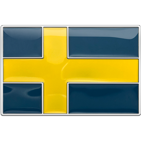 Sweden Flag Buckle