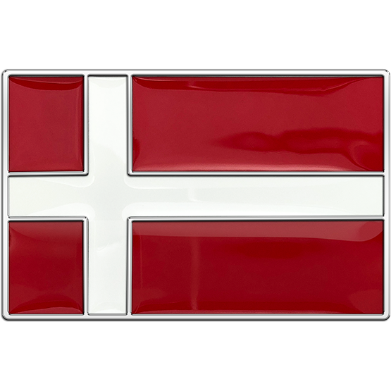 Denmark Flag Buckle
