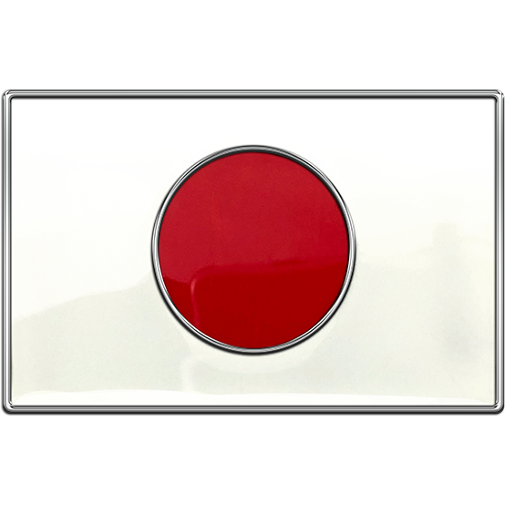 Japan Flag Buckle