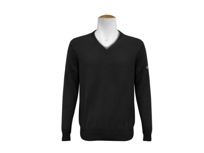 V Neck Jumper - Black