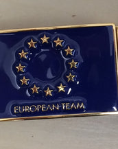Ryder Cup European Team Buckle with Players Collection Strap