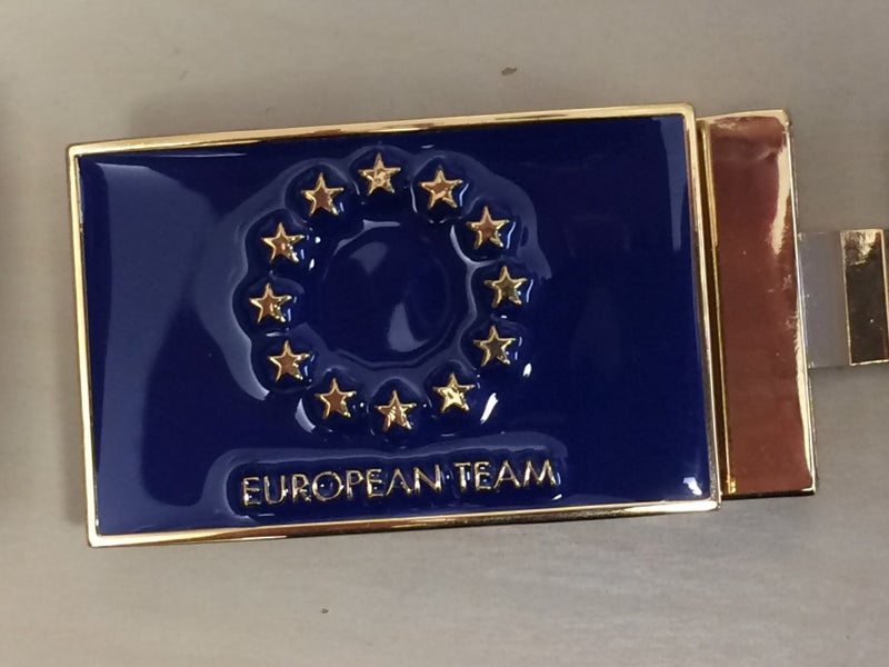 Ryder Cup European Team Buckle with Players Collection Strap