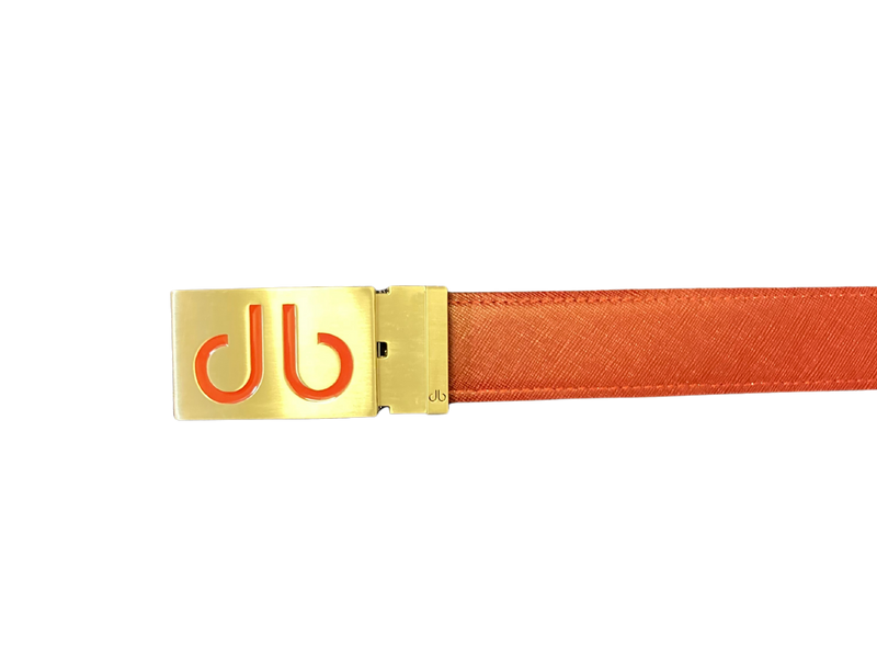 Red Textured Tour Belt with Red Infill Buckle