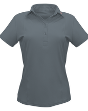 Grey Designer Polo Shirt Women