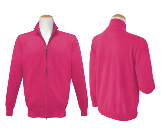 Full Zip Jumper - Magenta