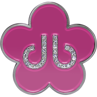 Pink Flower Buckle