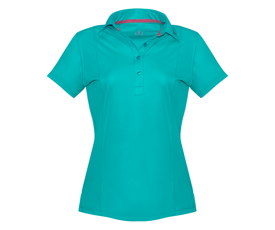 Aqua Designer Polo Shirt Women - Main Image