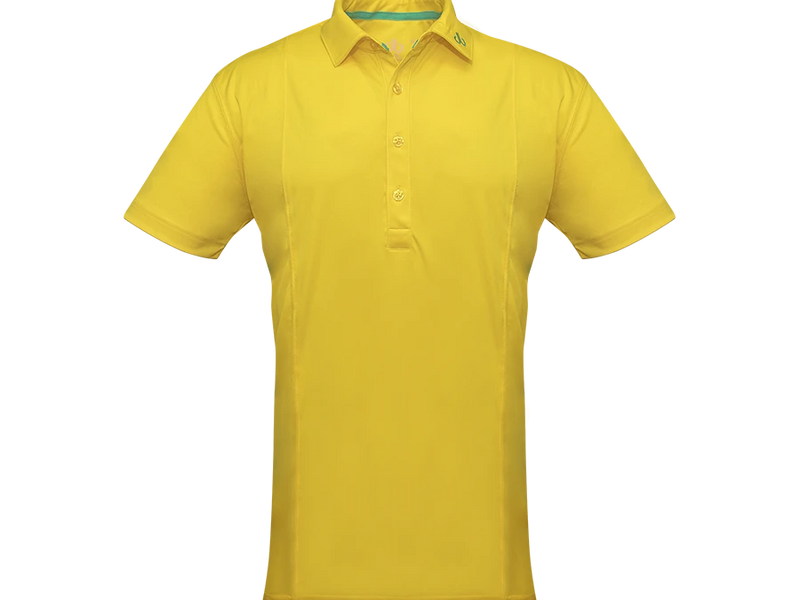 Yellow Designer Polo Shirt